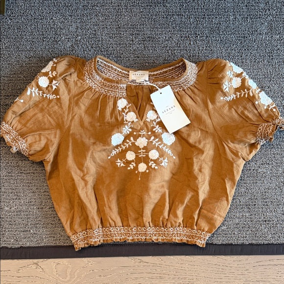 Sezane Tops - Sezane Marru Blouse NWT Size 42